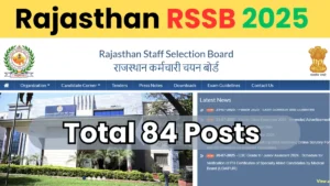 RSSB Platoon Commander 2025 – Apply Online, Admit Card, Result