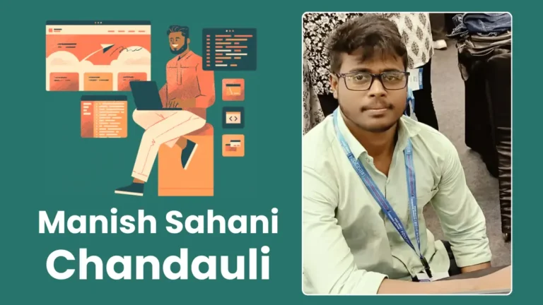 manish sahani chandauli