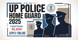UP Police Home Guard 2025 Apply Online Form All Details