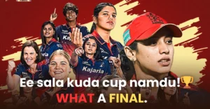 RCB WPL 2026 final trophy celebration