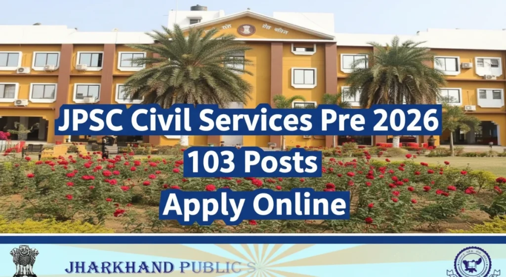 JPSC Civil Services Pre Recruitment 2026 Notification
