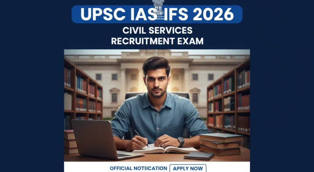 UPSC Civil Services IAS IFS Recruitment 2026
