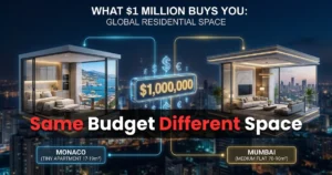 Global cities price $1 Million real estate space comparison 2026