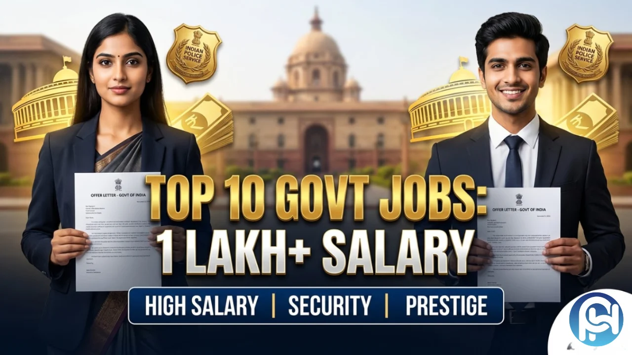 government jobs with 1 lakh salary in india
